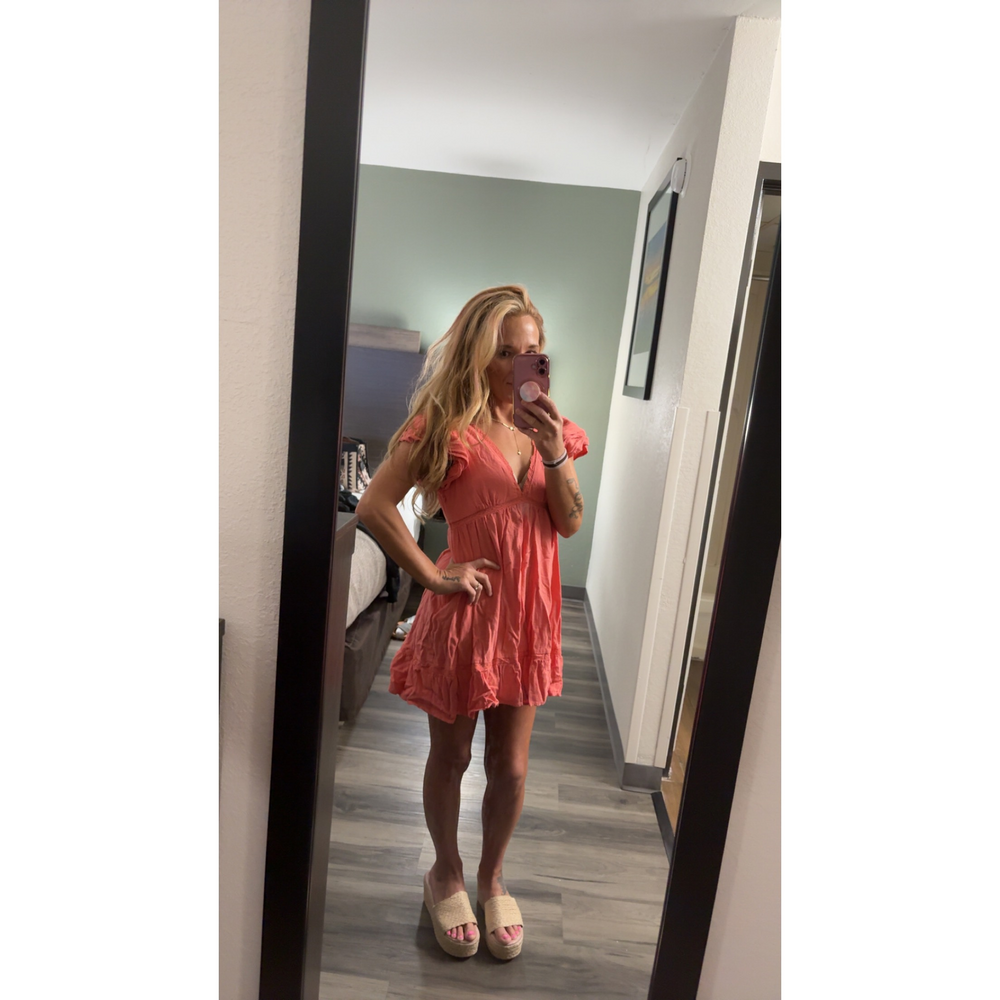 Altar'd State Pink Mini Dress